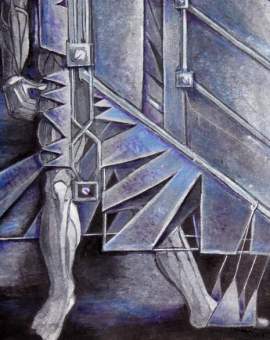 CONTRACT - technika mieszana na papierze , 25 cm x 33 cm, 2016