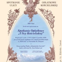 13.afisz, spotkanie opłatkowe mieszkańców Ulicy Kościeliskiej, Zakopane