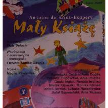 18.Plakat teatralny do spektaklu dla dzieci Mały Książę,Teatr Ludowy w Krakowie